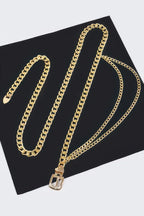 Chain Buckle Belt | Mixtshop LLC