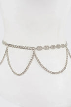 Chain Belt W/ Stone | Mixtshop LLC