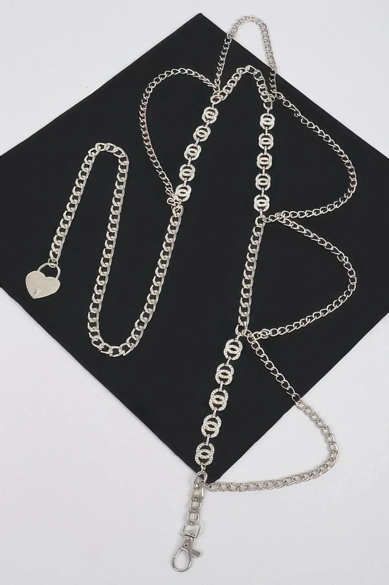 Chain Belt W/ Stone | Mixtshop LLC