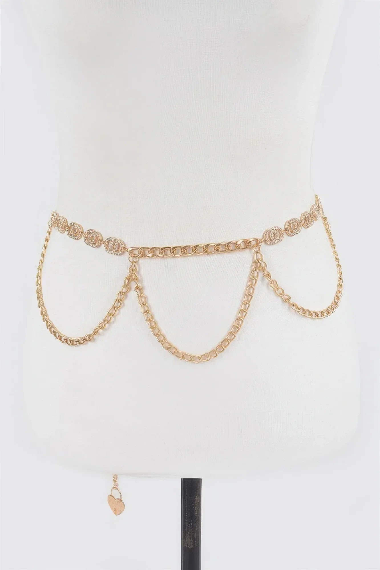 Chain Belt W/ Stone | Mixtshop LLC