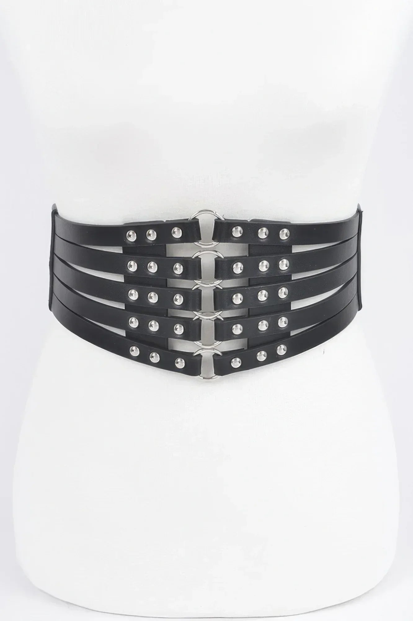 Stud Waist Elastic Belt | Mixtshop LLC Main image