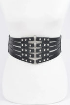 Stud Waist Elastic Belt | Mixtshop LLC