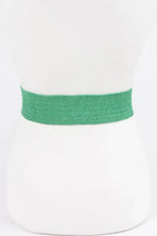 Faux Straw Elastic Belt | Mixtshop LLC