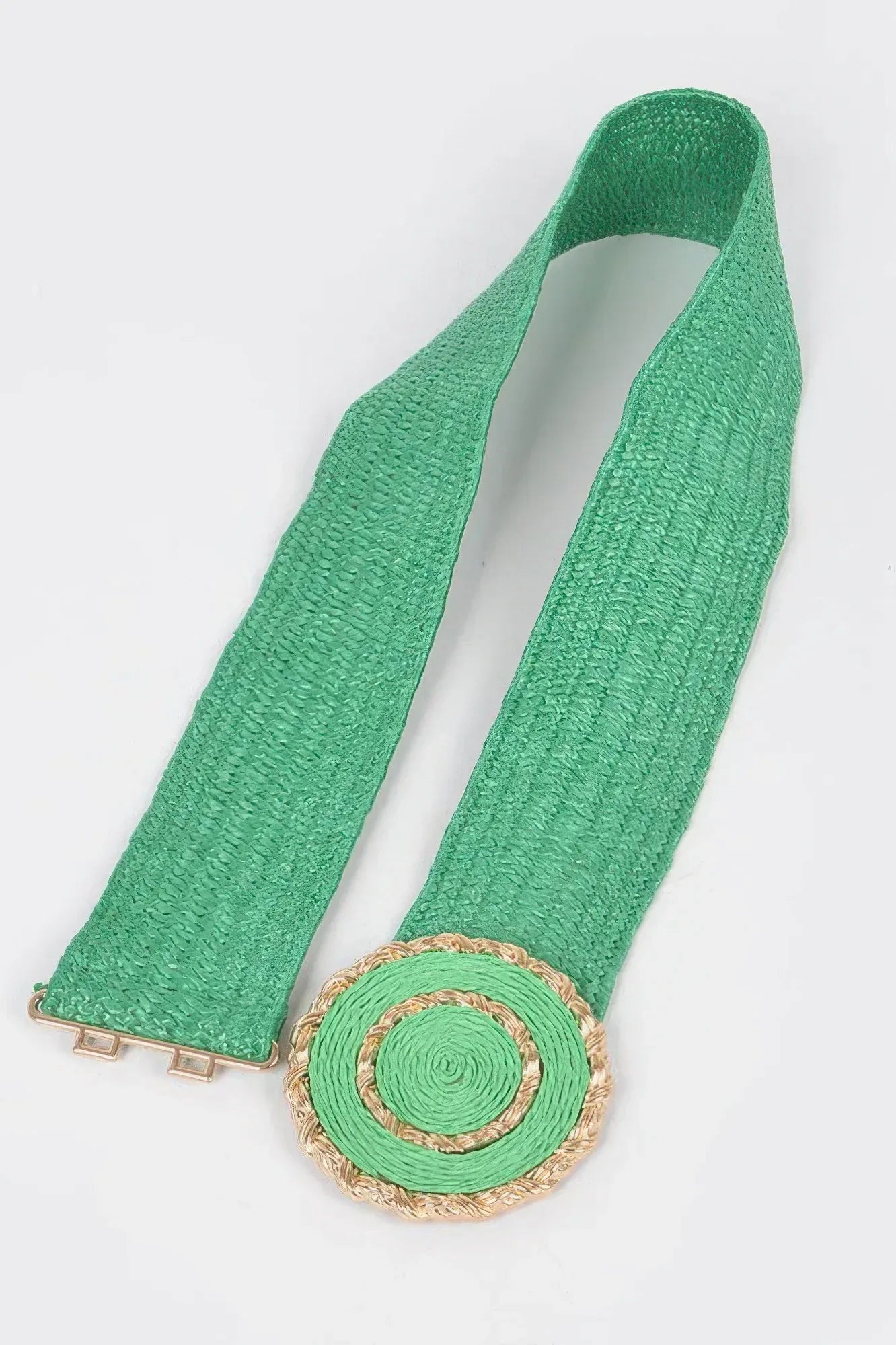 Faux Straw Elastic Belt | Mixtshop LLC