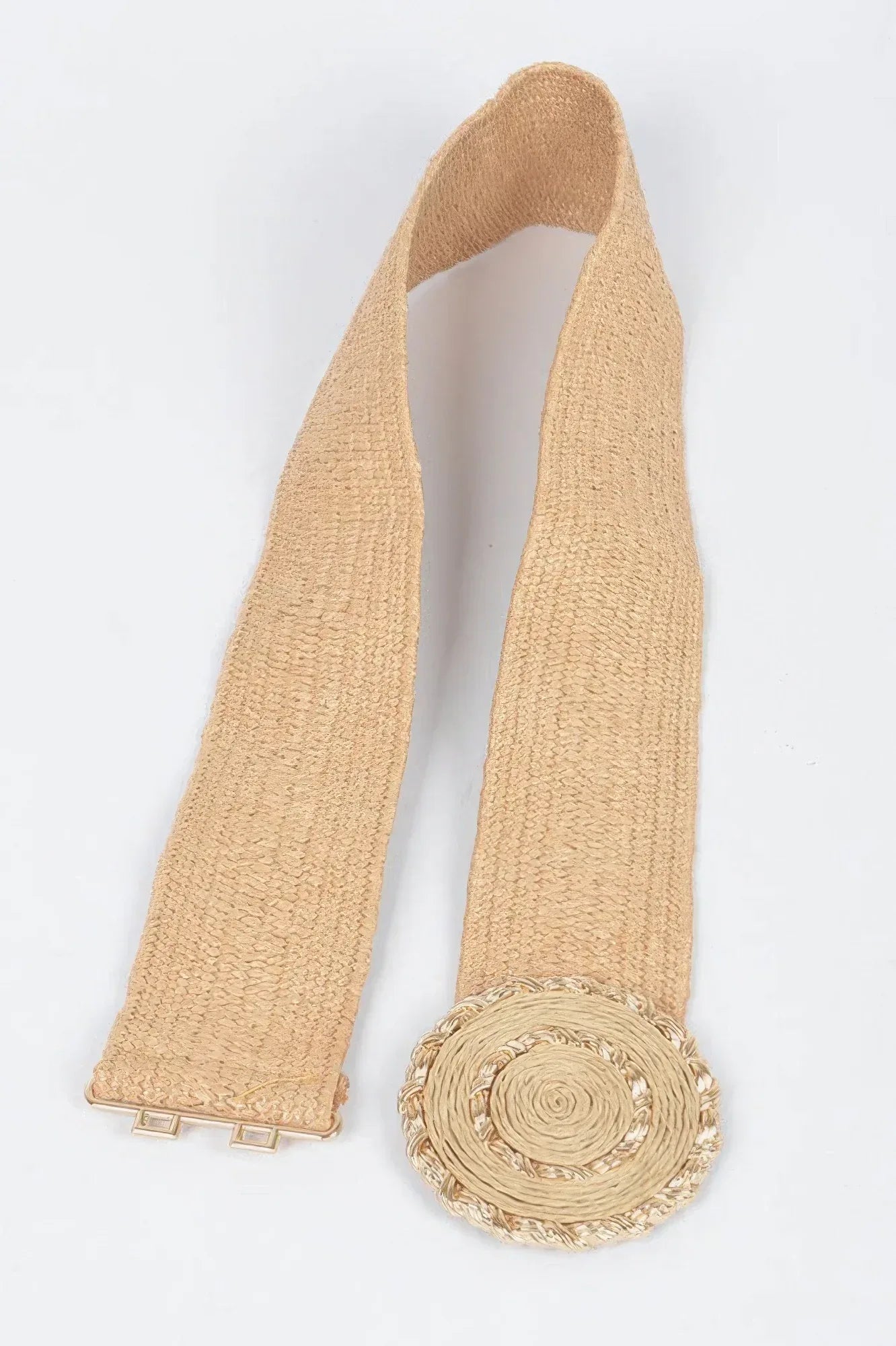 Faux Straw Elastic Belt | Mixtshop LLC