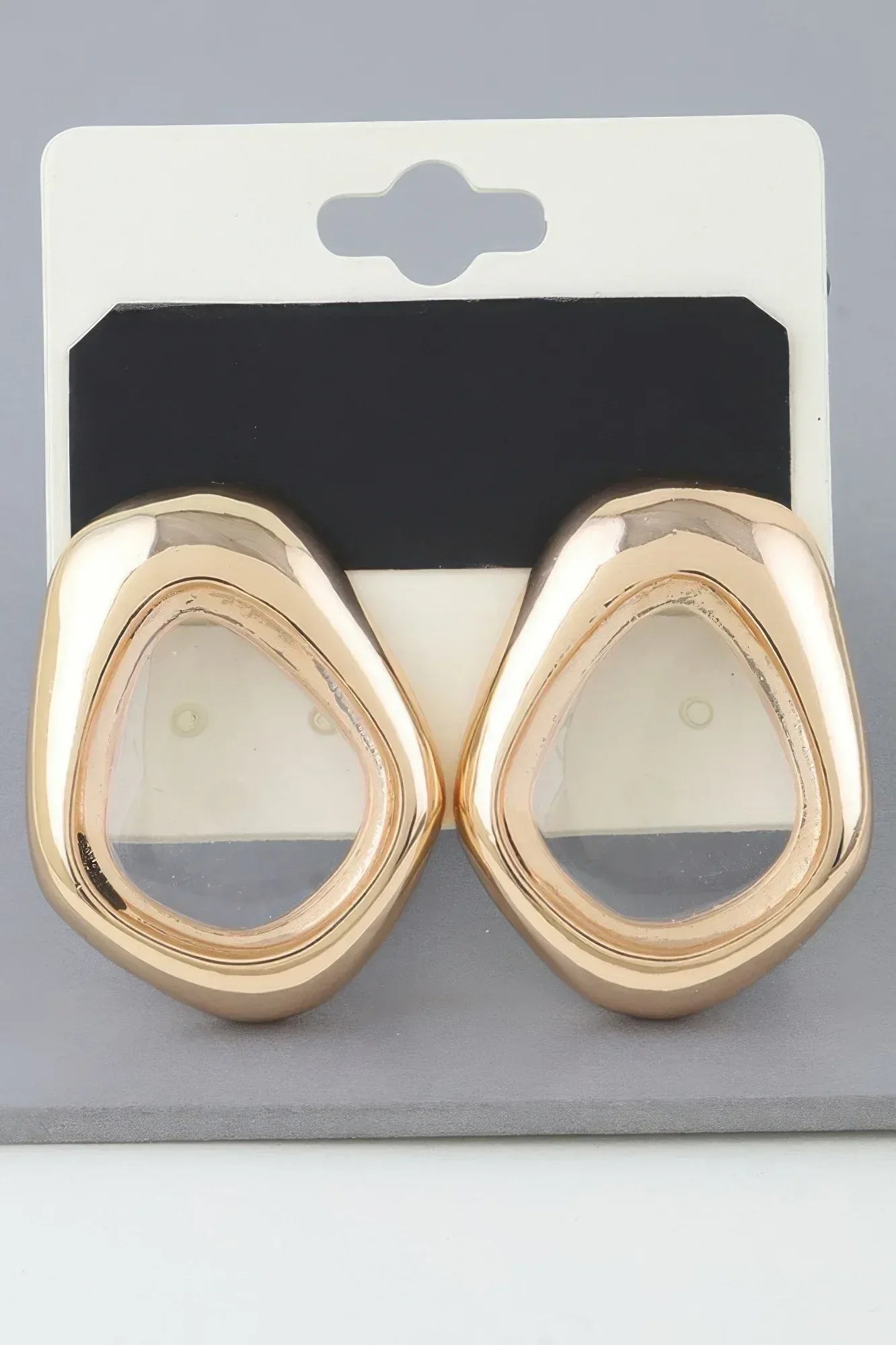 Abstract Transparent Stone Earrings | Mixtshop LLC