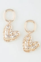 Hammered Boomerang Earrings | Mixtshop LLC