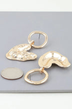 Hammered Boomerang Earrings | Mixtshop LLC