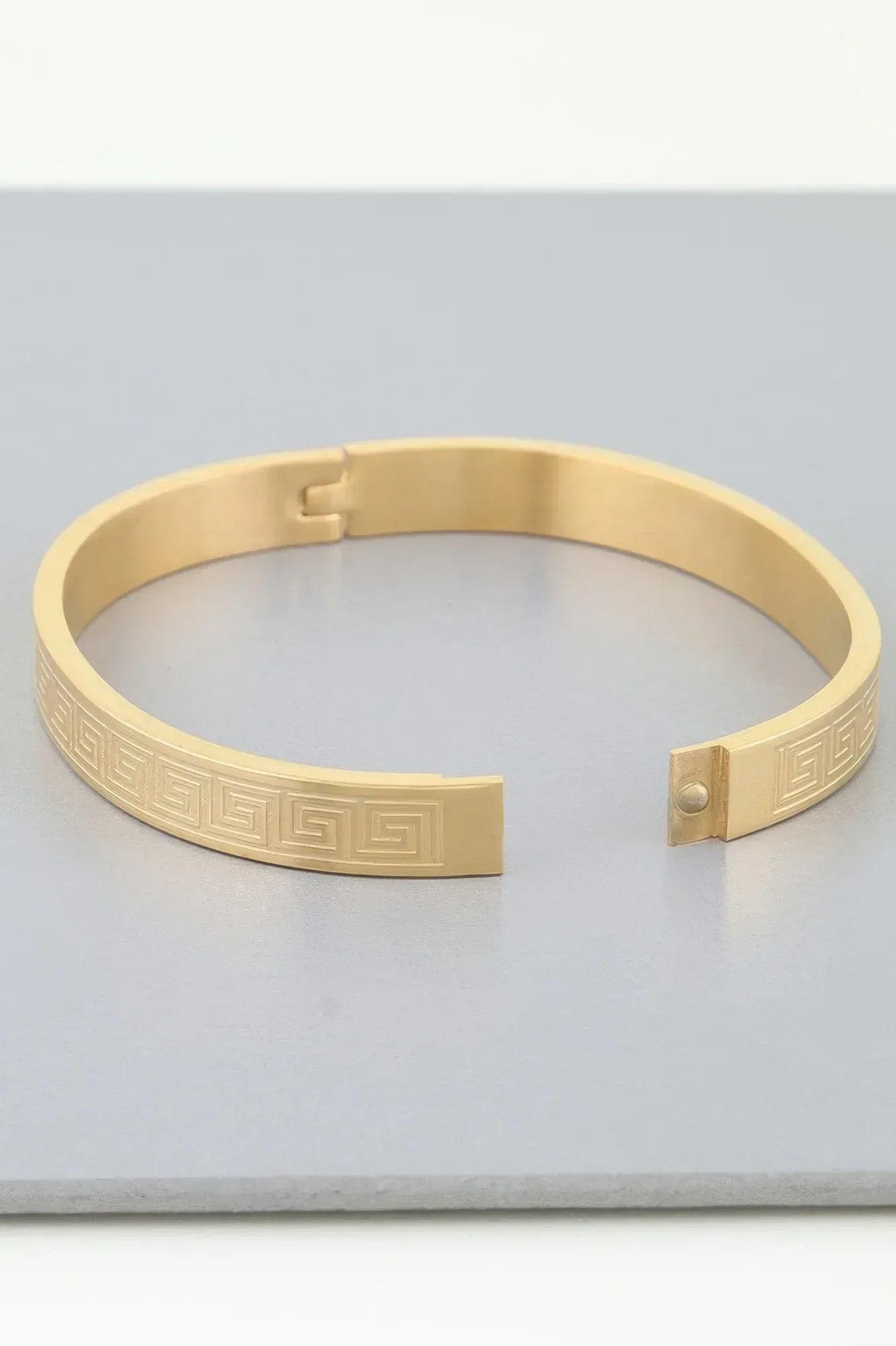 Aztec Maze Engraved Bracelet | Mixtshop LLC