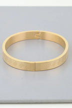 Aztec Maze Engraved Bracelet | Mixtshop LLC