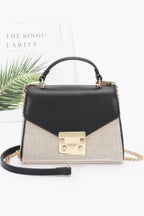 Canvas Top Handle Flap Bag | Mixtshop LLC