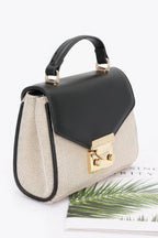 Canvas Top Handle Flap Bag | Mixtshop LLC