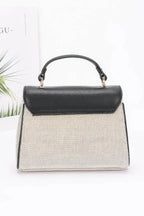 Canvas Top Handle Flap Bag | Mixtshop LLC