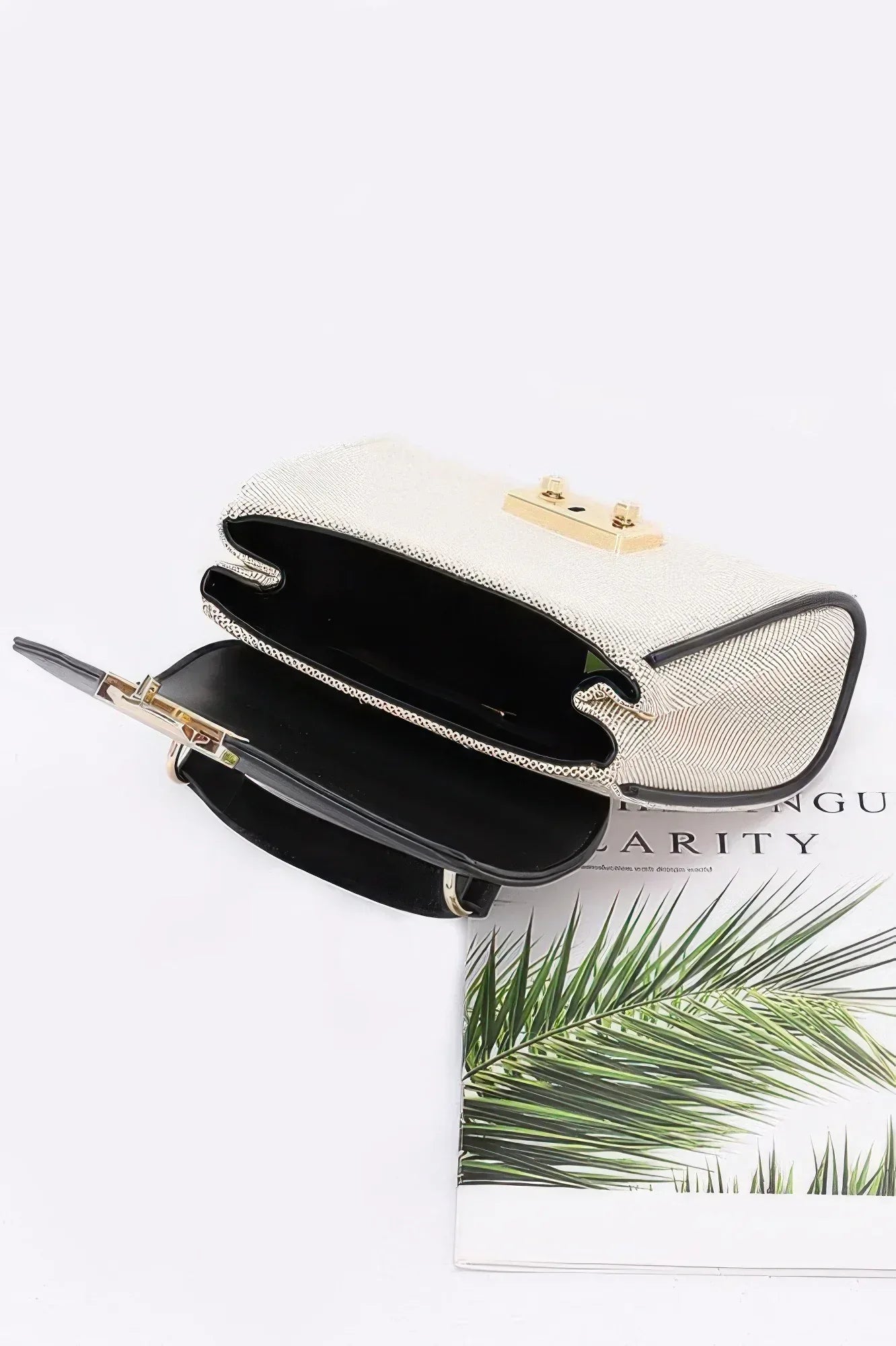 Canvas Top Handle Flap Bag | Mixtshop LLC