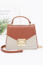 Canvas Top Handle Flap Bag | Mixtshop LLC