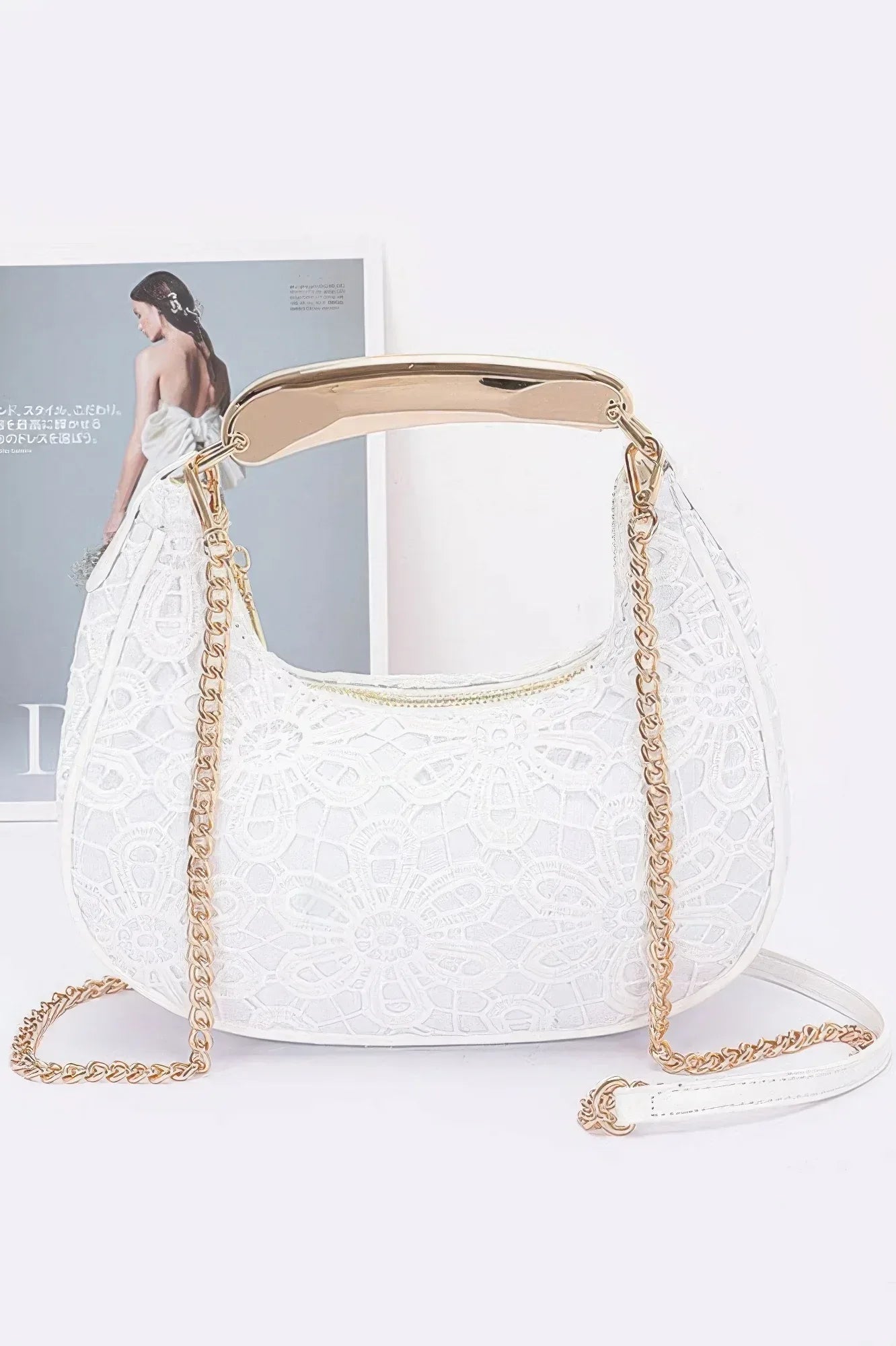 Crochet Crossbody Bag | Mixtshop LLC Main image