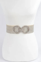 Double Metal Buckle Elastic Belt | Mixtshop LLC