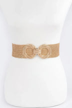 Double Metal Buckle Elastic Belt | Mixtshop LLC
