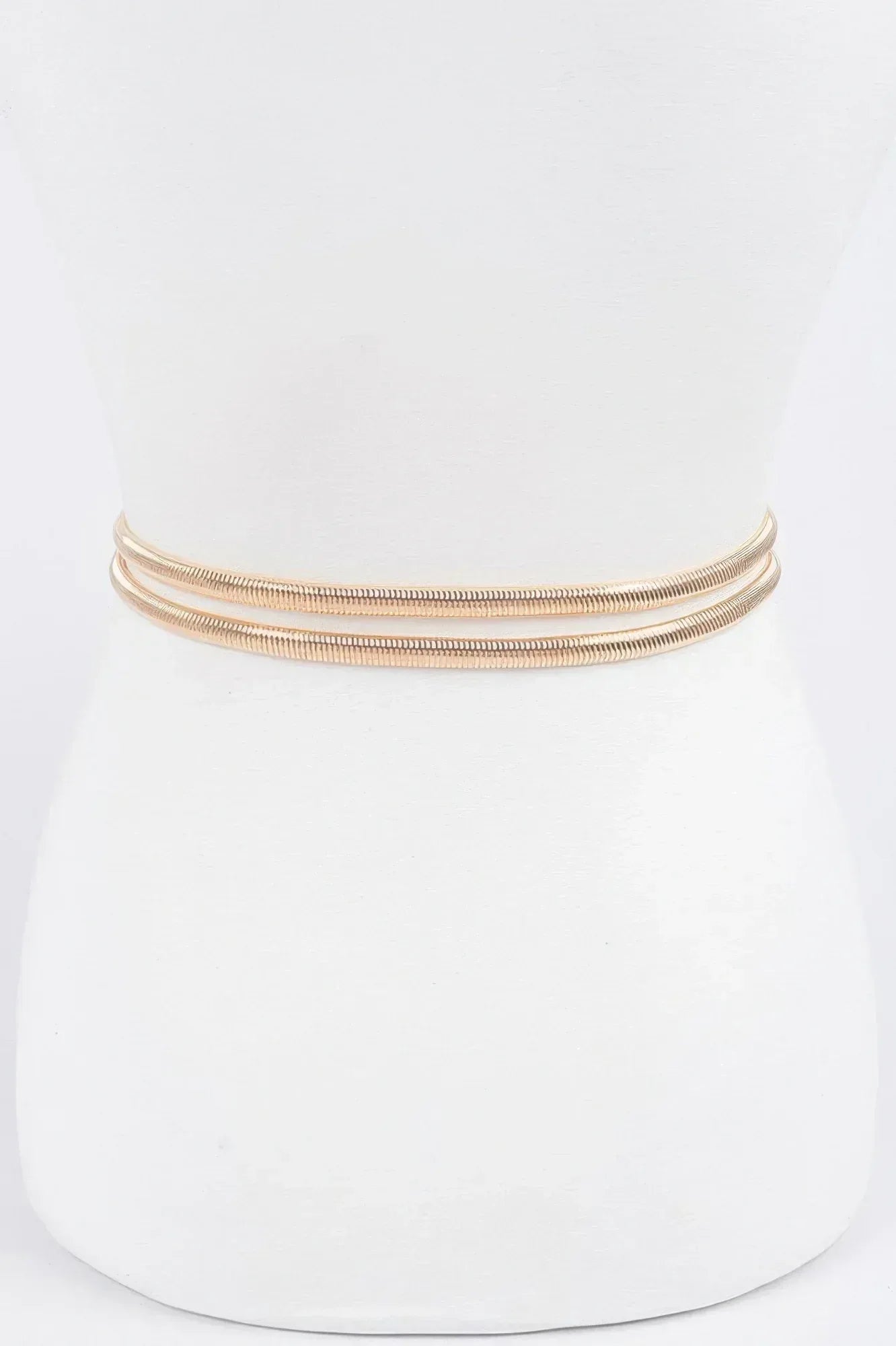 Rhinestone Metal Stretch Belt | Mixtshop LLC