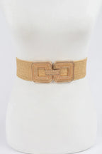Metal Buckle Stretch Belt | Mixtshop LLC