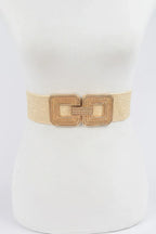 Metal Buckle Stretch Belt | Mixtshop LLC