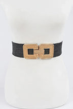 Metal Buckle Stretch Belt | Mixtshop LLC