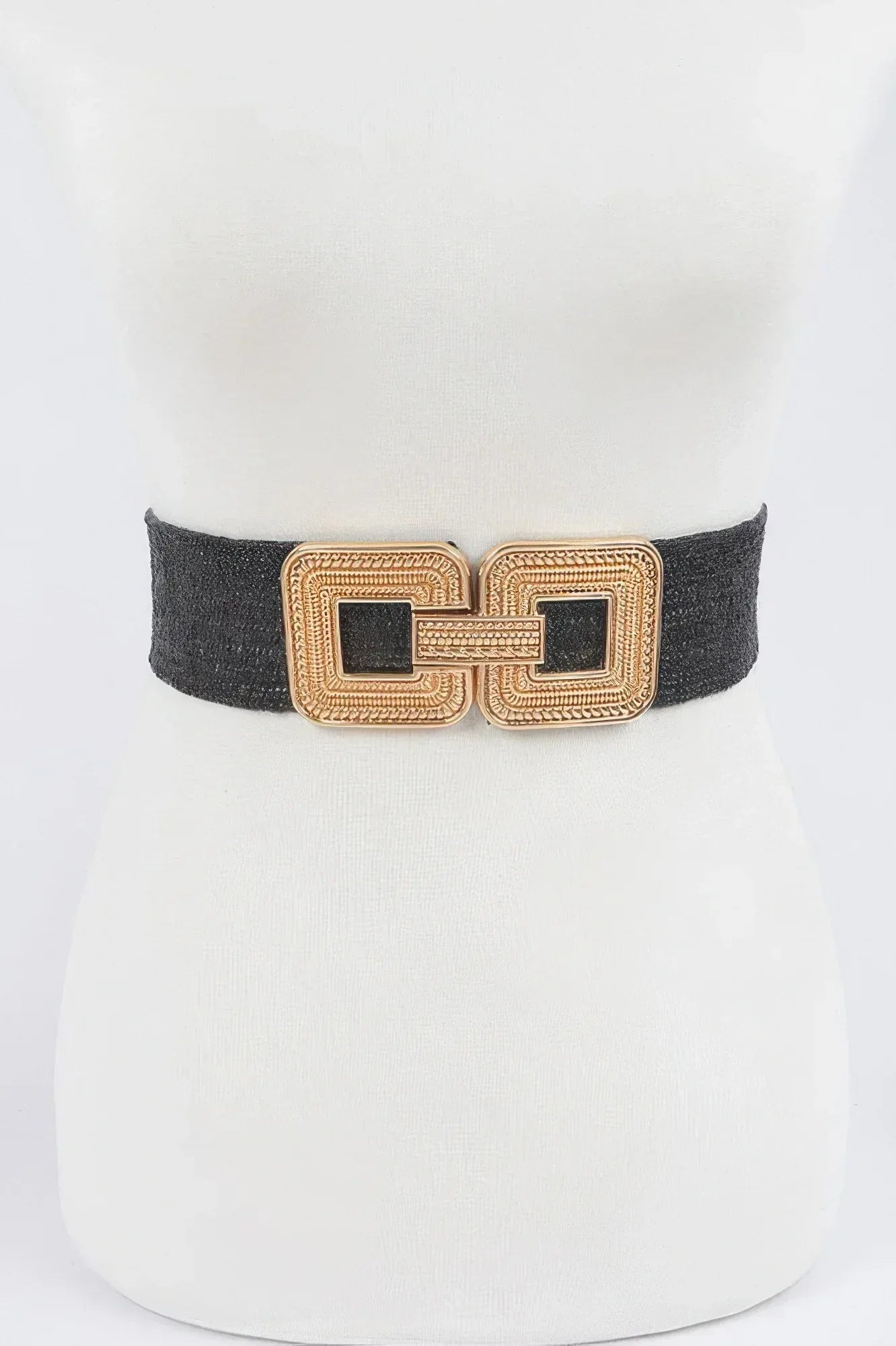 Metal Buckle Stretch Belt | Mixtshop LLC
