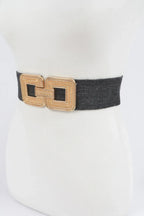 Metal Buckle Stretch Belt | Mixtshop LLC