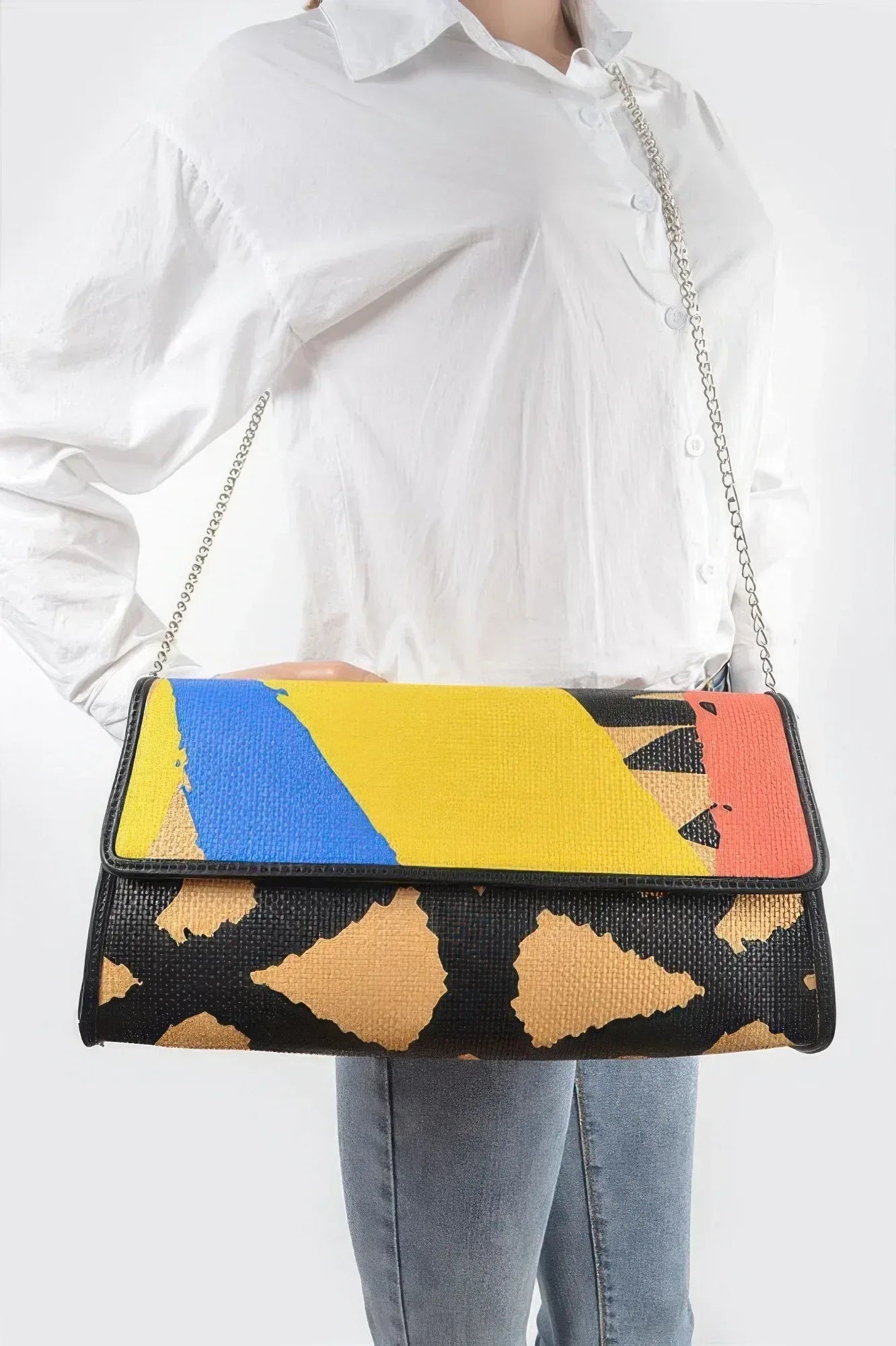 Animal Print Clutch With Color Palette | Mixtshop LLC
