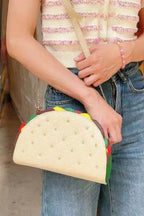 Studded Taco Shape Clutch | Mixtshop LLC
