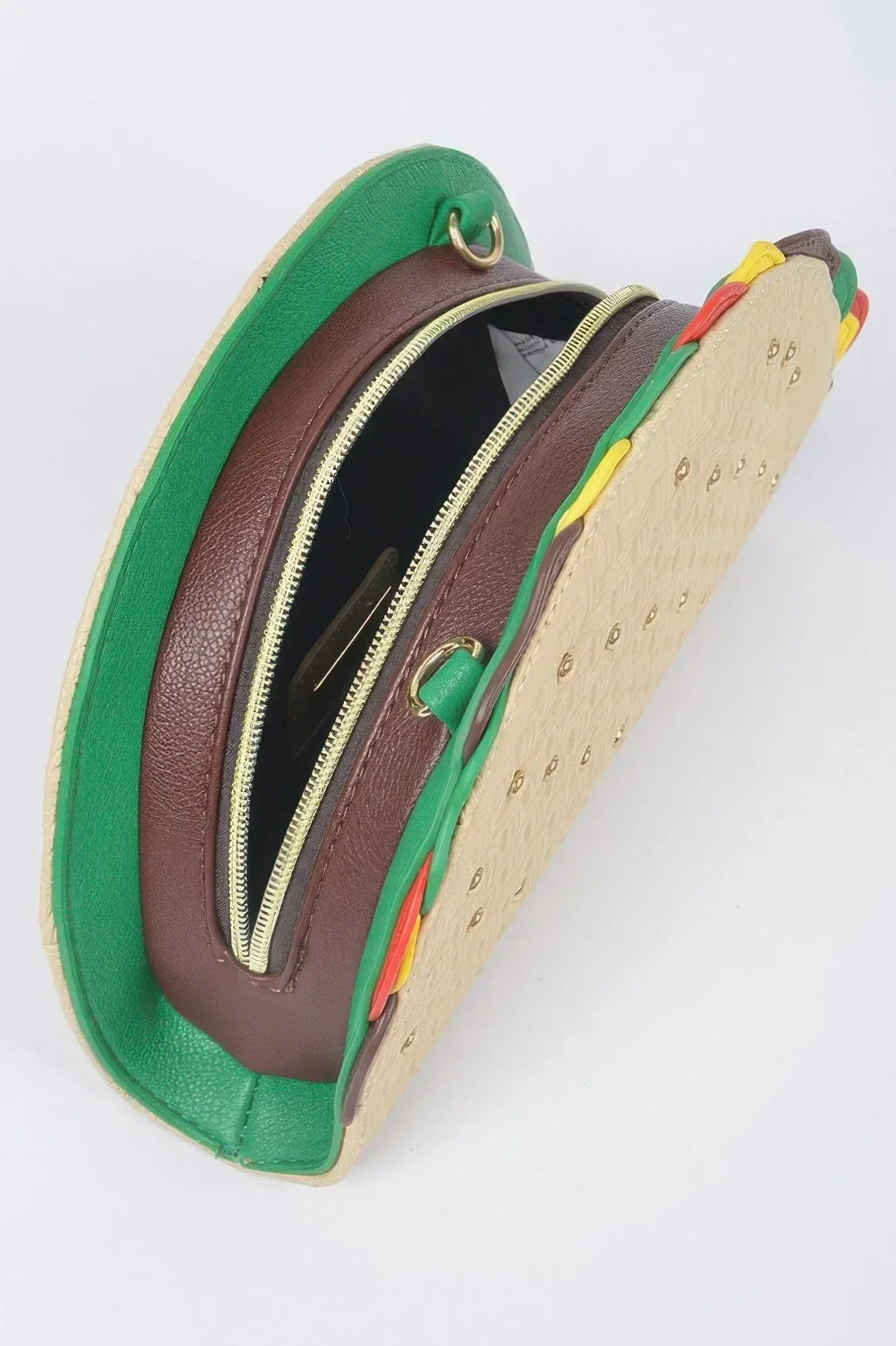 Studded Taco Shape Clutch | Mixtshop LLC