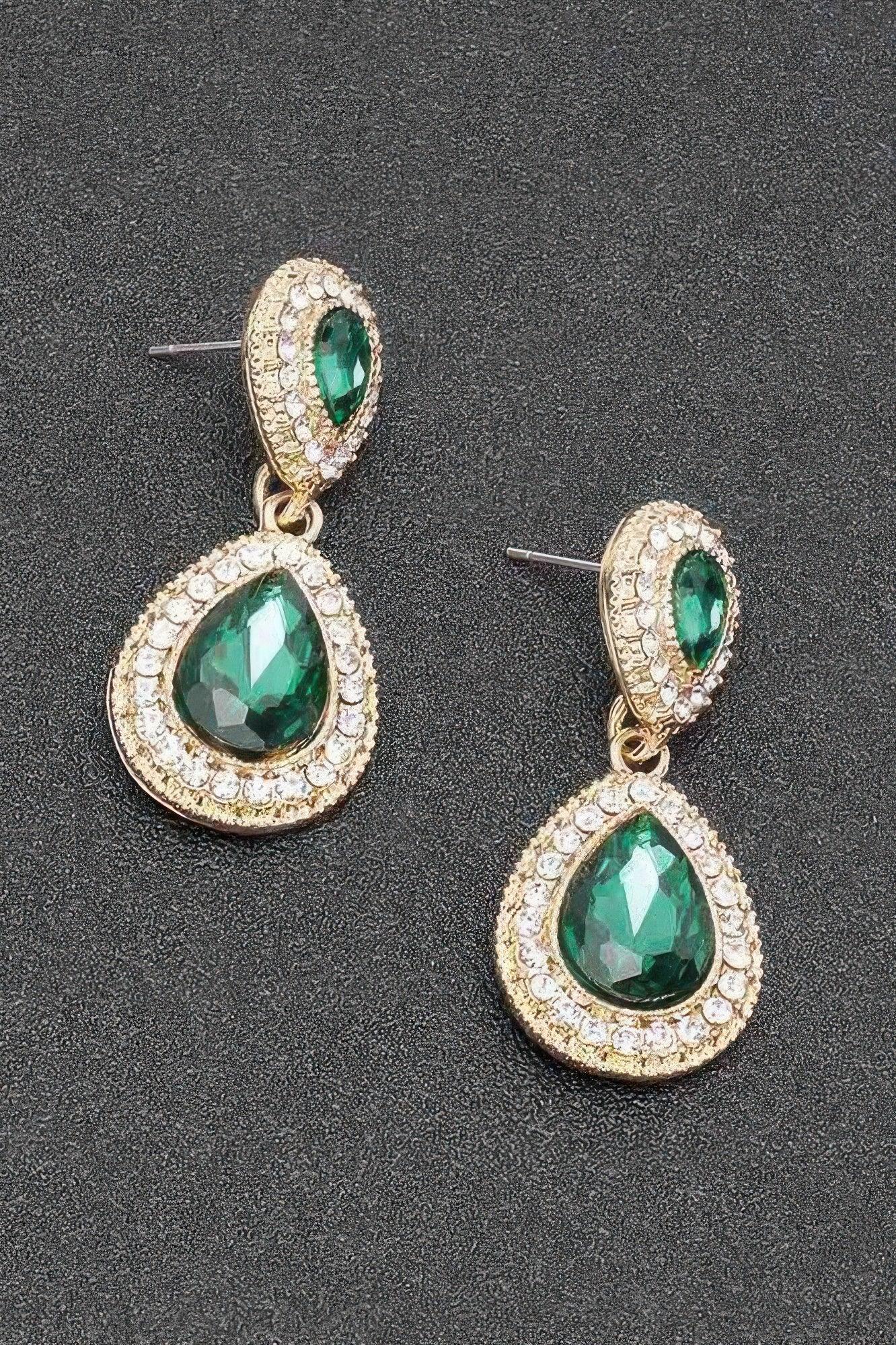 Rhinestone Dangle Earring | Mixtshop LLC