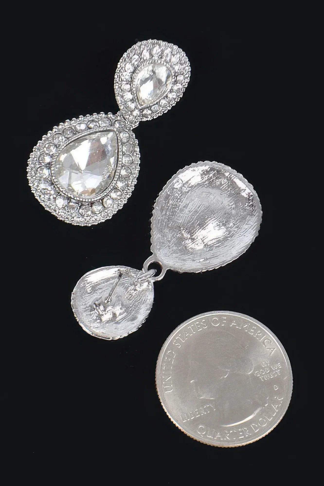 Rhinestone Dangle Earring | Mixtshop LLC
