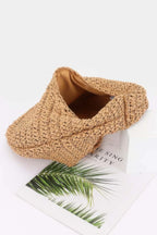Faux Straw Braided Bindle Bag | Mixtshop LLC