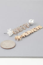 Happy New Year Drop Earrings | Mixtshop LLC