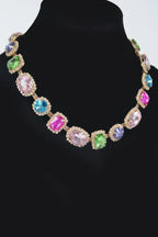 Multi Shape Stone Necklace | Mixtshop LLC