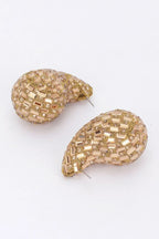 Rhinestone Tear Drop Earring | Mixtshop LLC