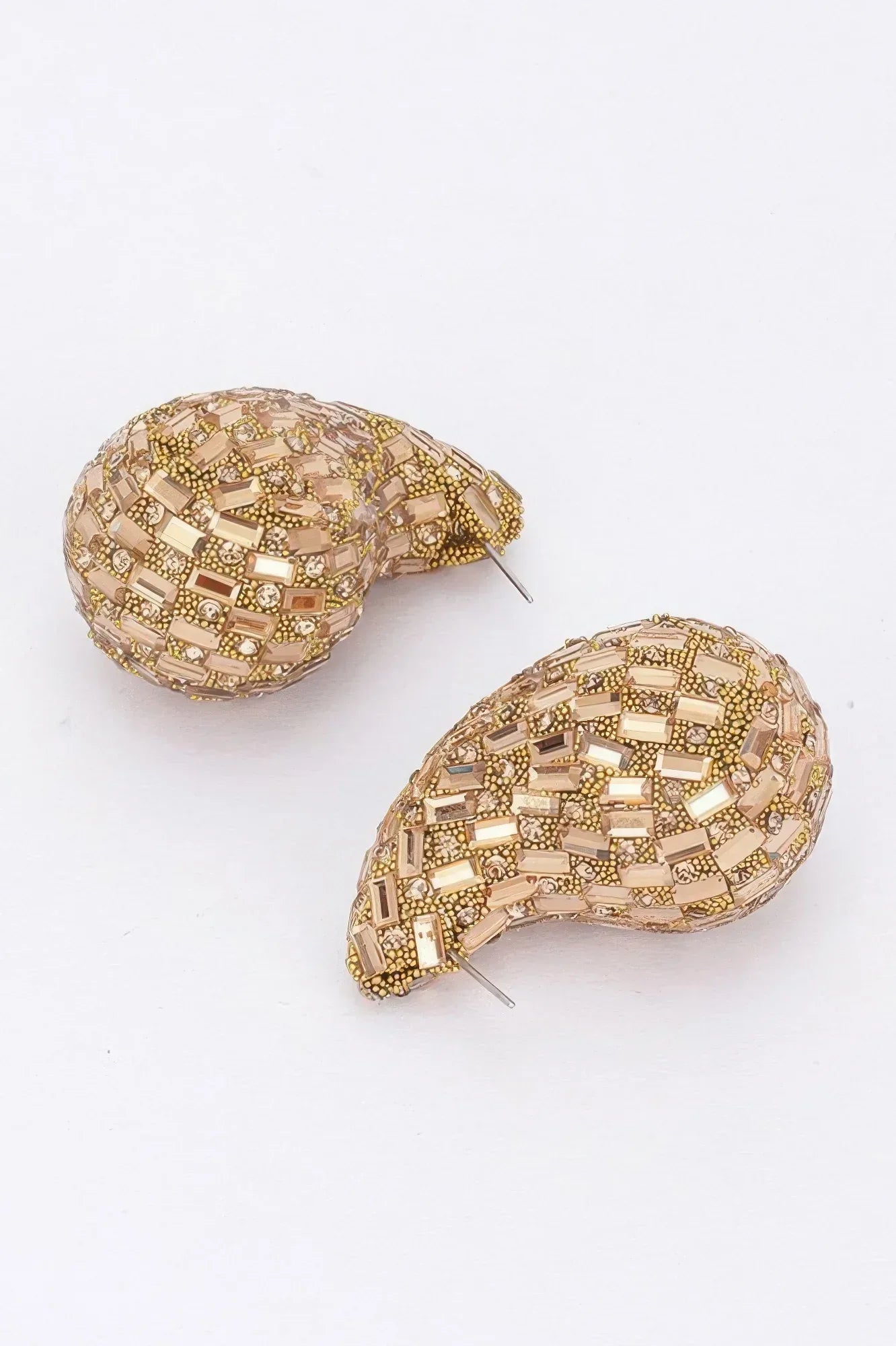 Rhinestone Tear Drop Earring | Mixtshop LLC