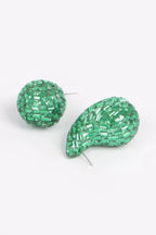 Rhinestone Tear Drop Earring | Mixtshop LLC