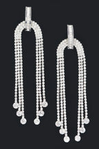 Rhinestone Fringe Earring | Mixtshop LLC