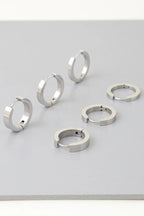 Triple Modern Hoop Earrings | Mixtshop LLC