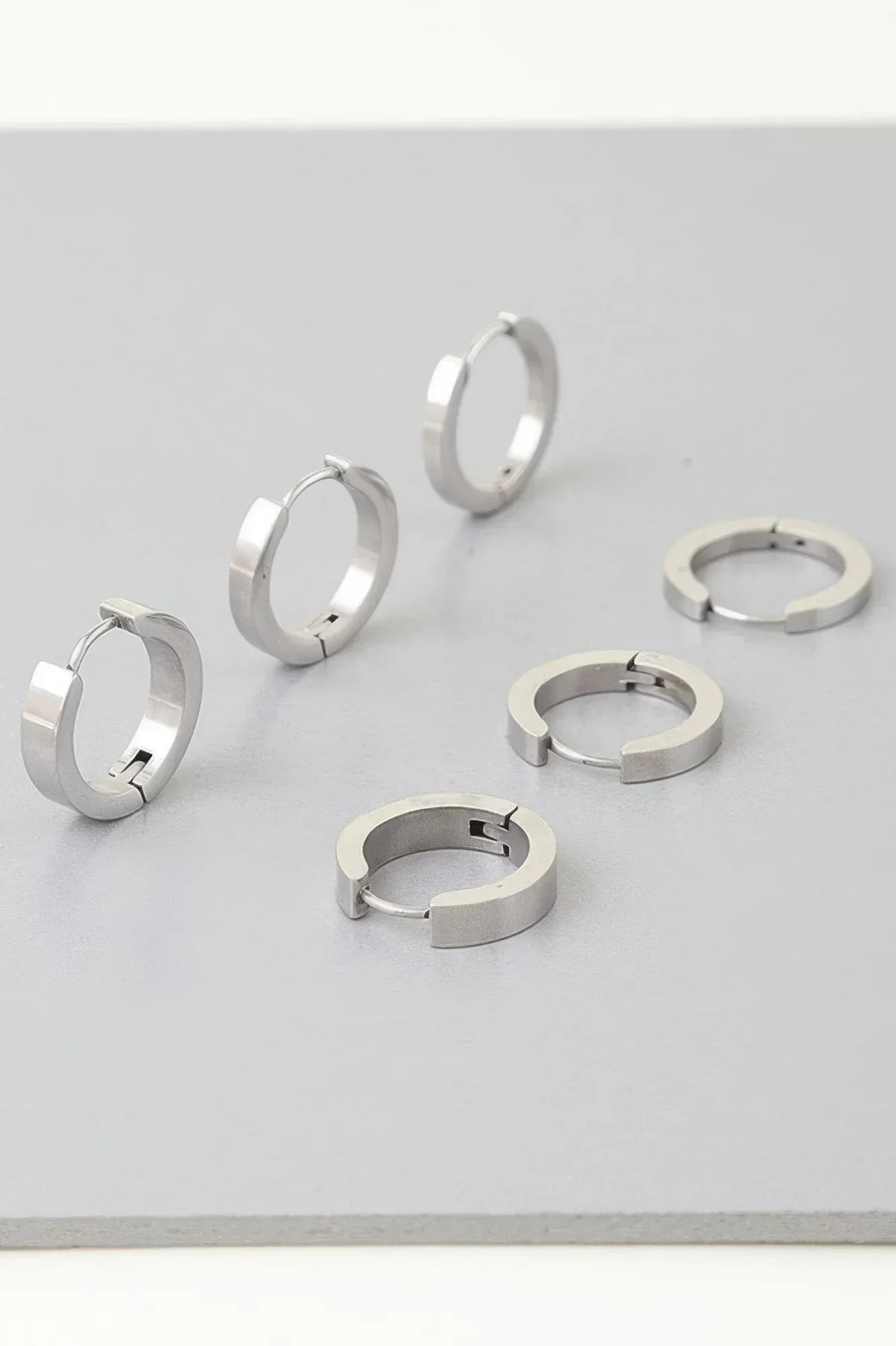 Triple Modern Hoop Earrings | Mixtshop LLC