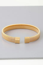 Multi Ribbed Cuff Bracelet | Mixtshop LLC