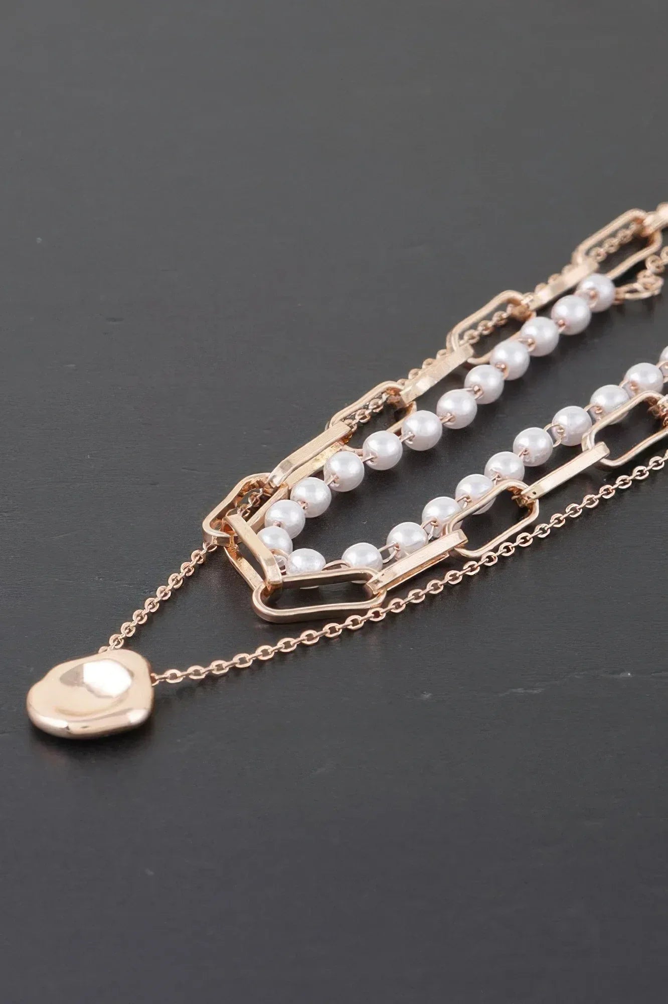 Multi Pendant Link Chain Necklace | Mixtshop LLC