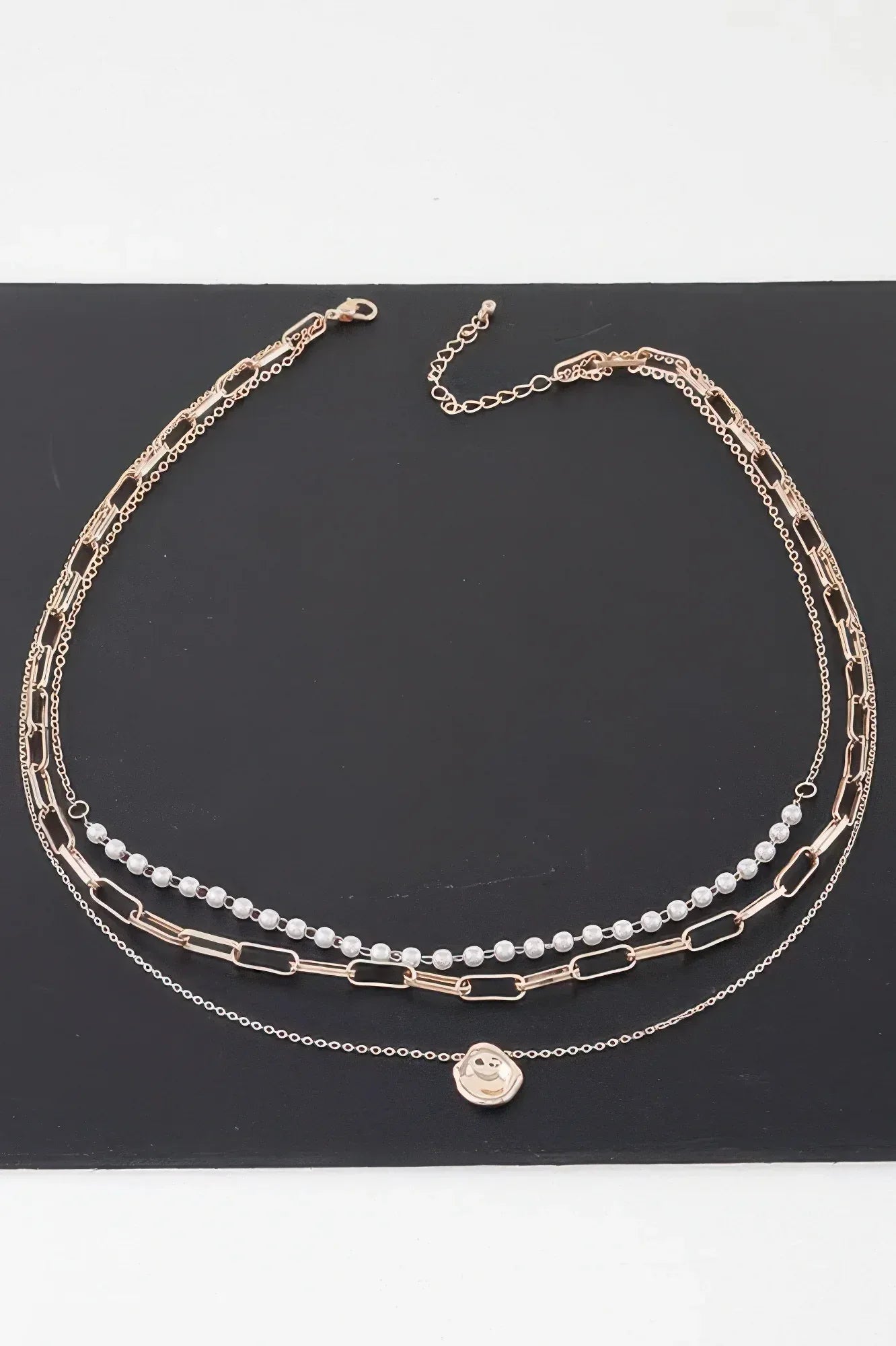 Multi Pendant Link Chain Necklace | Mixtshop LLC