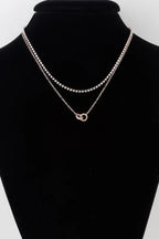 Interlinked Ring Chain Necklace | Mixtshop LLC