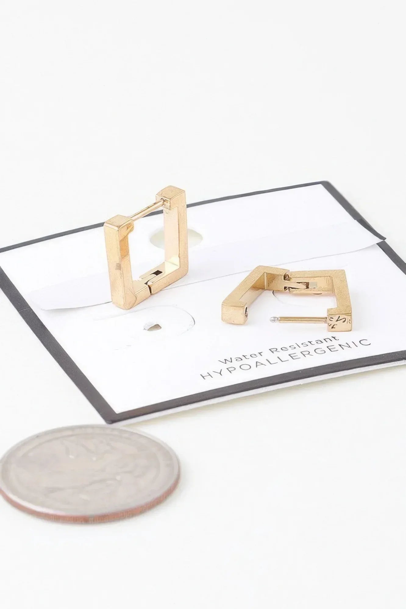 Shiny Cubic Hoop Earrings | Mixtshop LLC