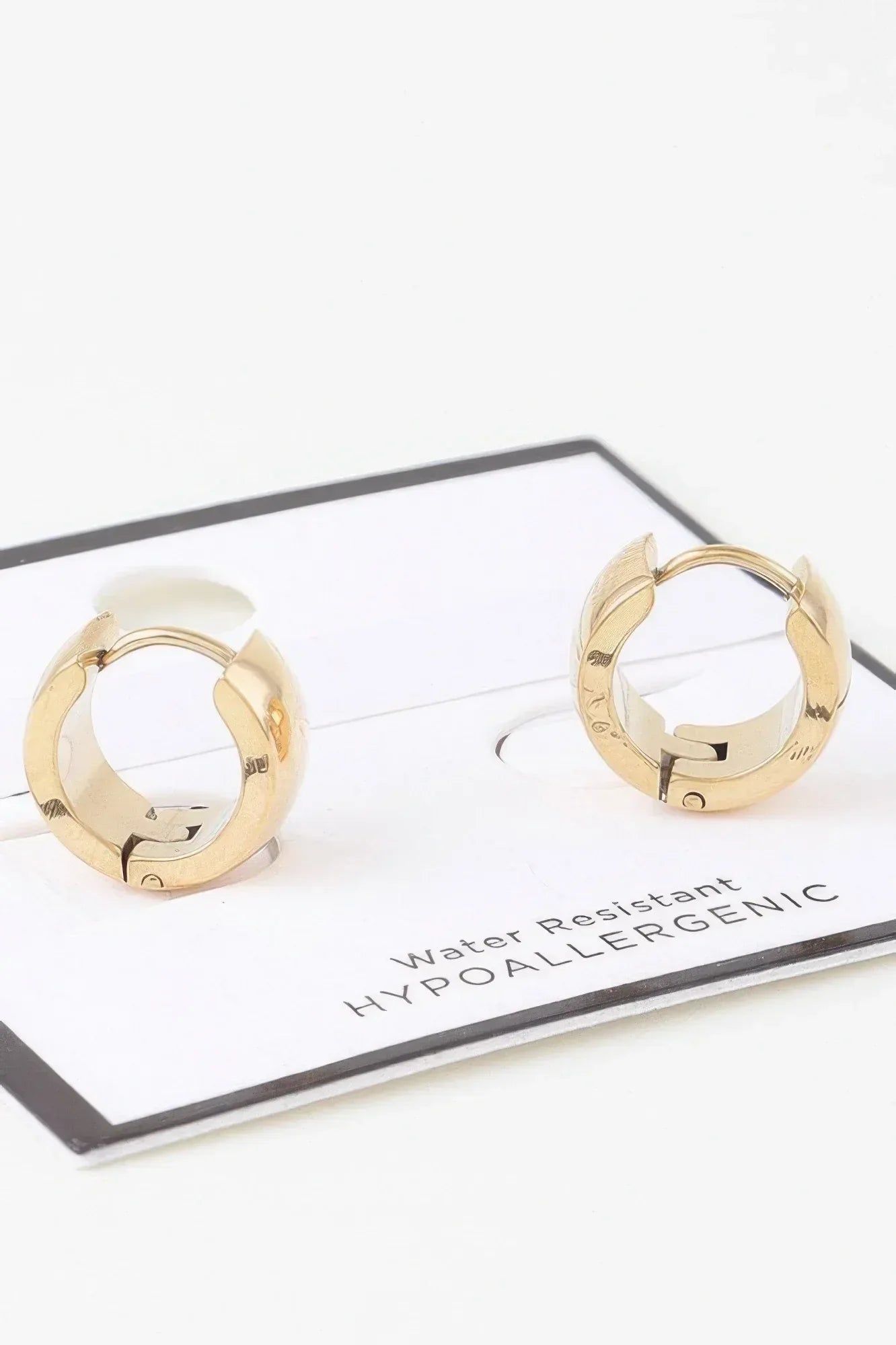 Shiny Bulky Hoop Earrings | Mixtshop LLC