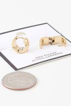 Shiny Bulky Hoop Earrings | Mixtshop LLC