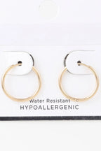 Classic Shiny Hoop Earrings | Mixtshop LLC